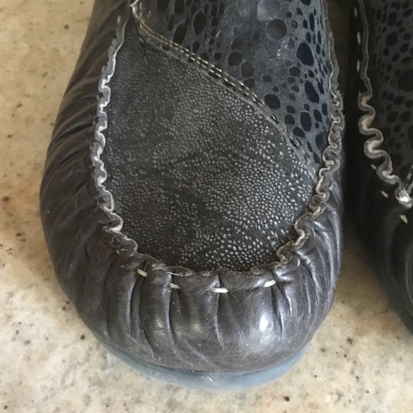 Jan Jansen Leather Wedge Booties - Picture 4 of 16